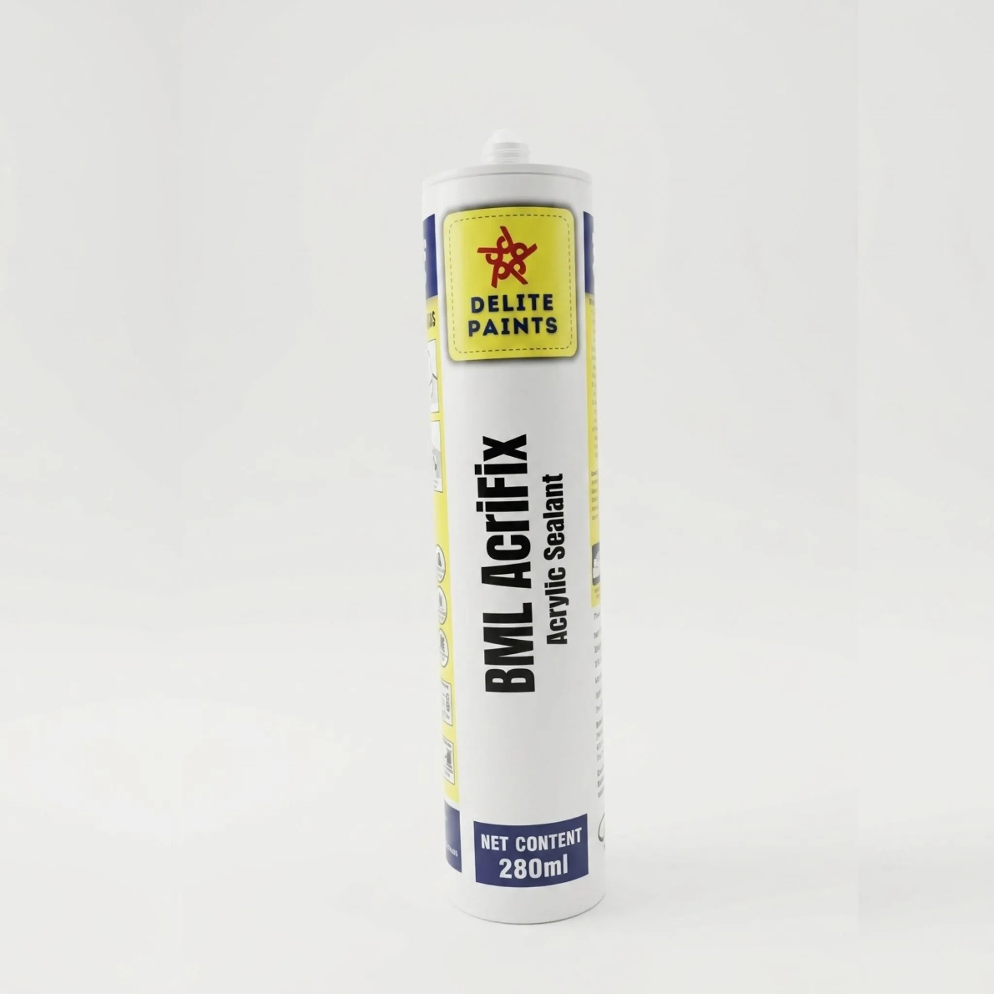 Bucket of BML Acrifix Acrylic Sealant - High Quality Sealant & Adhesive manufactured by Delite Paints