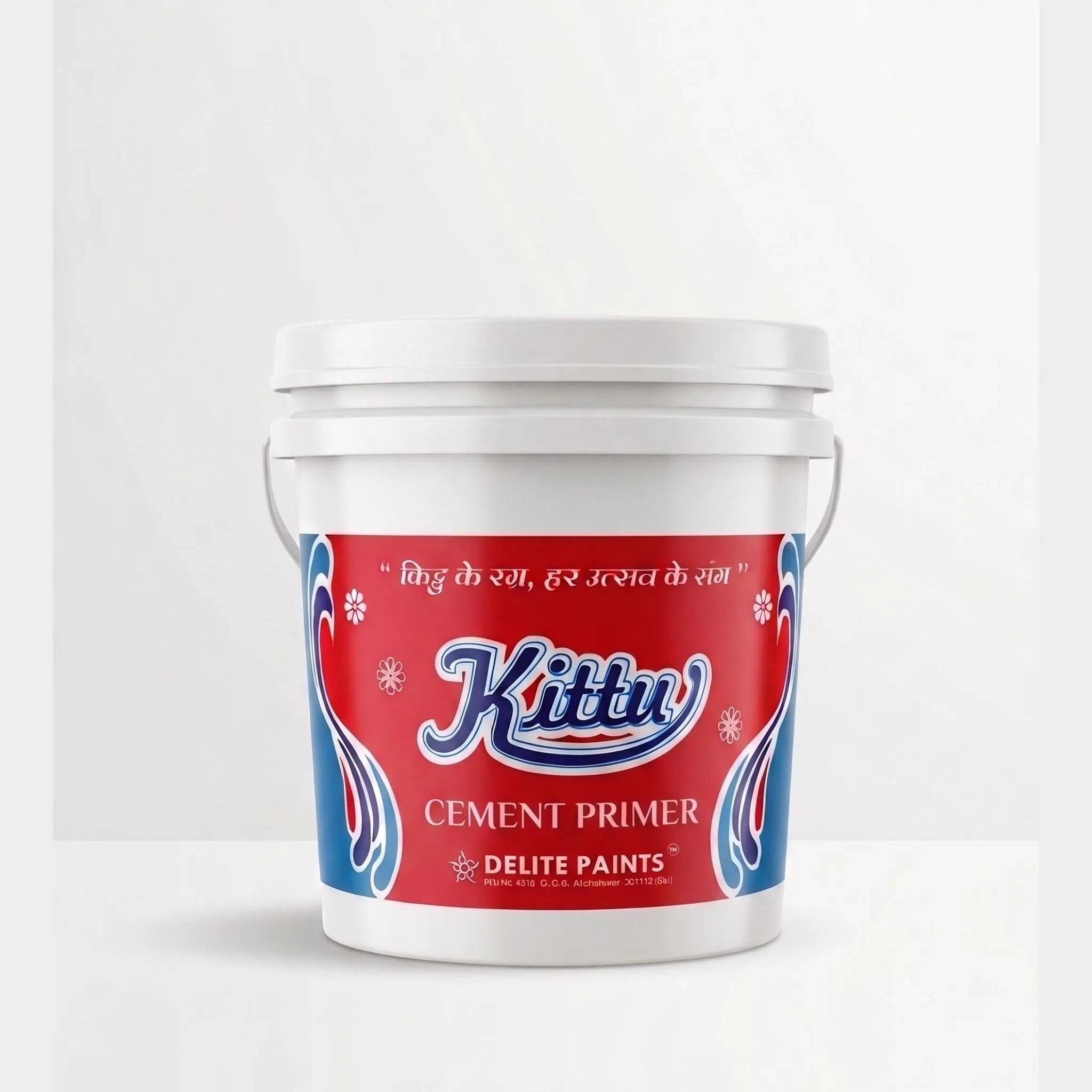Bucket of Cement Primer (Water Base) - High Quality Interior Wall Paint manufactured by Delite Paints