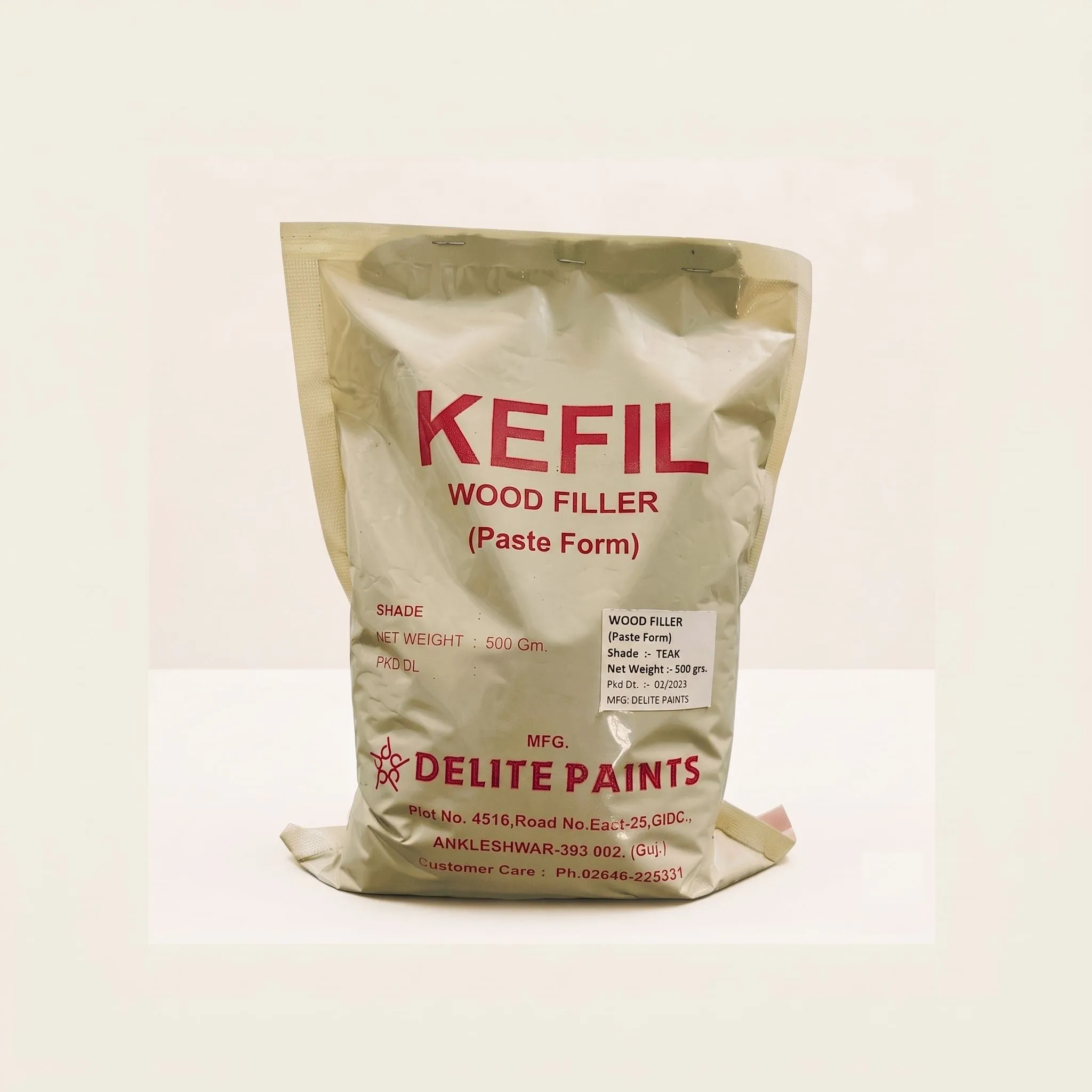 Bucket of Wood Putty (Paste) - High Quality Wood Filler & Repair manufactured by Delite Paints